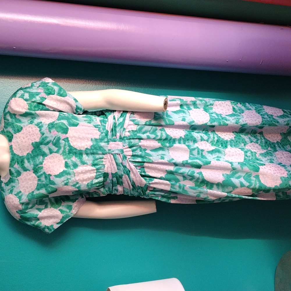 1980 Vintage Floral Printed Dress